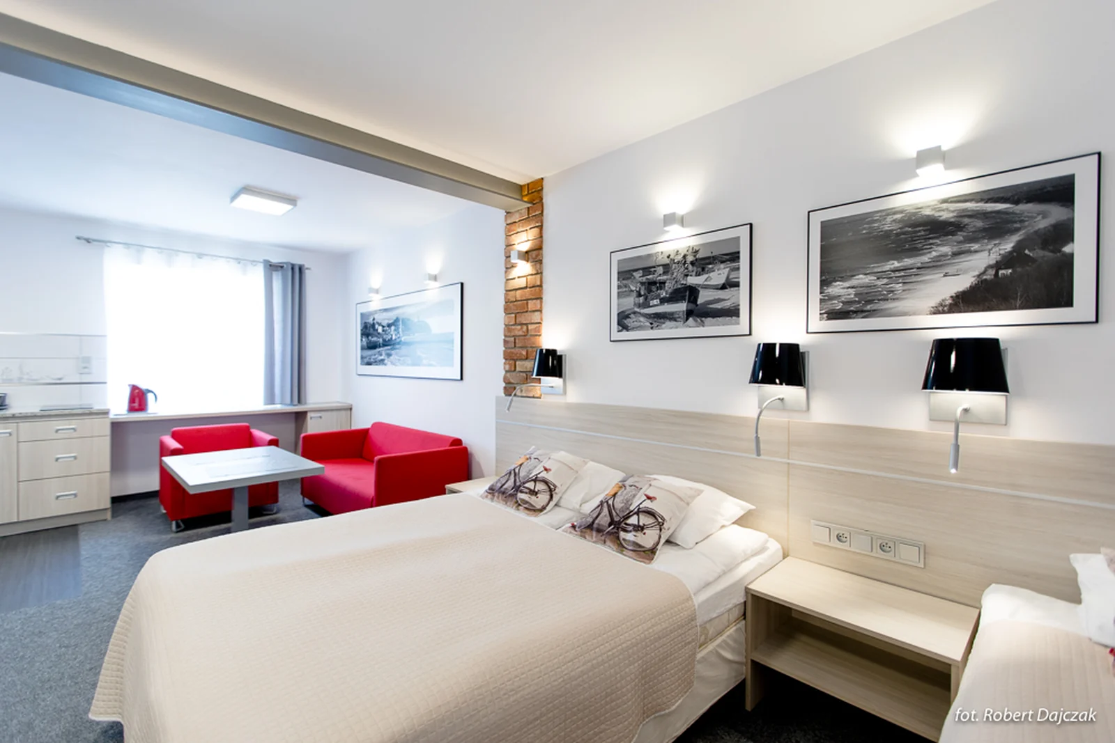 Wnętrze apartamentu w Oktawii